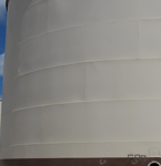 Tank Back on New Ring Wall