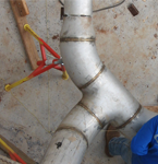 Stainless Steel Sludge Piping