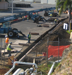 Placement of Pipeline in Trench